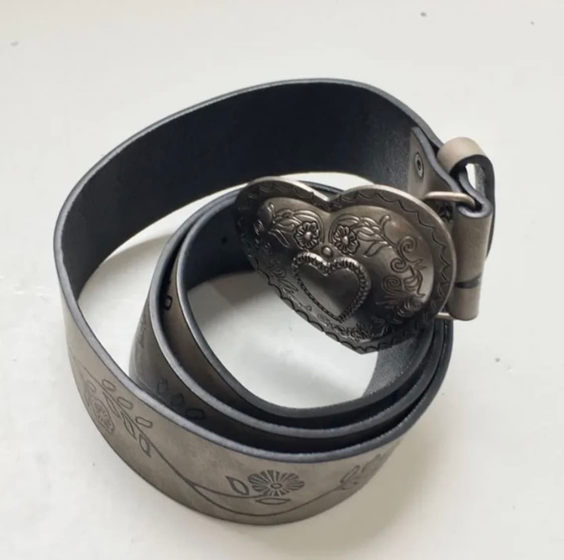 일본빈티지 하트 마법소녀 벨트 앤티크 히메 라떼 갸루 큐빈티지 샵502 상품이미지1