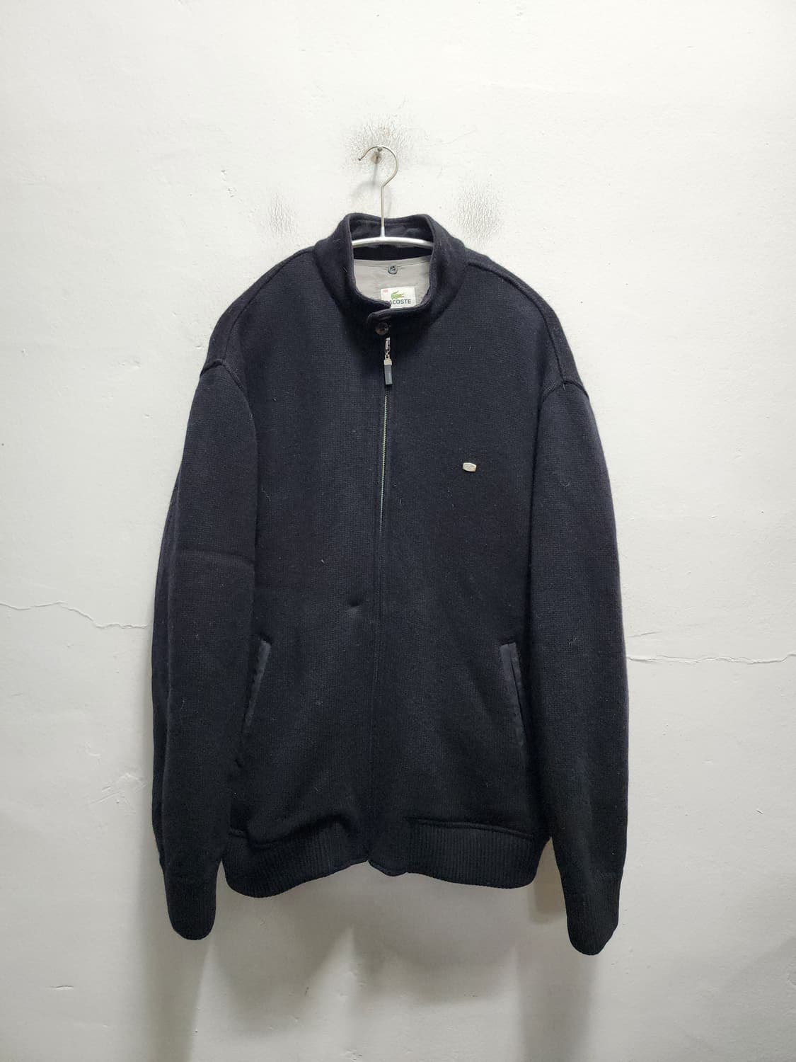 라코스테 스틸로고 wool 니트집업 (내피포함) 상품이미지1