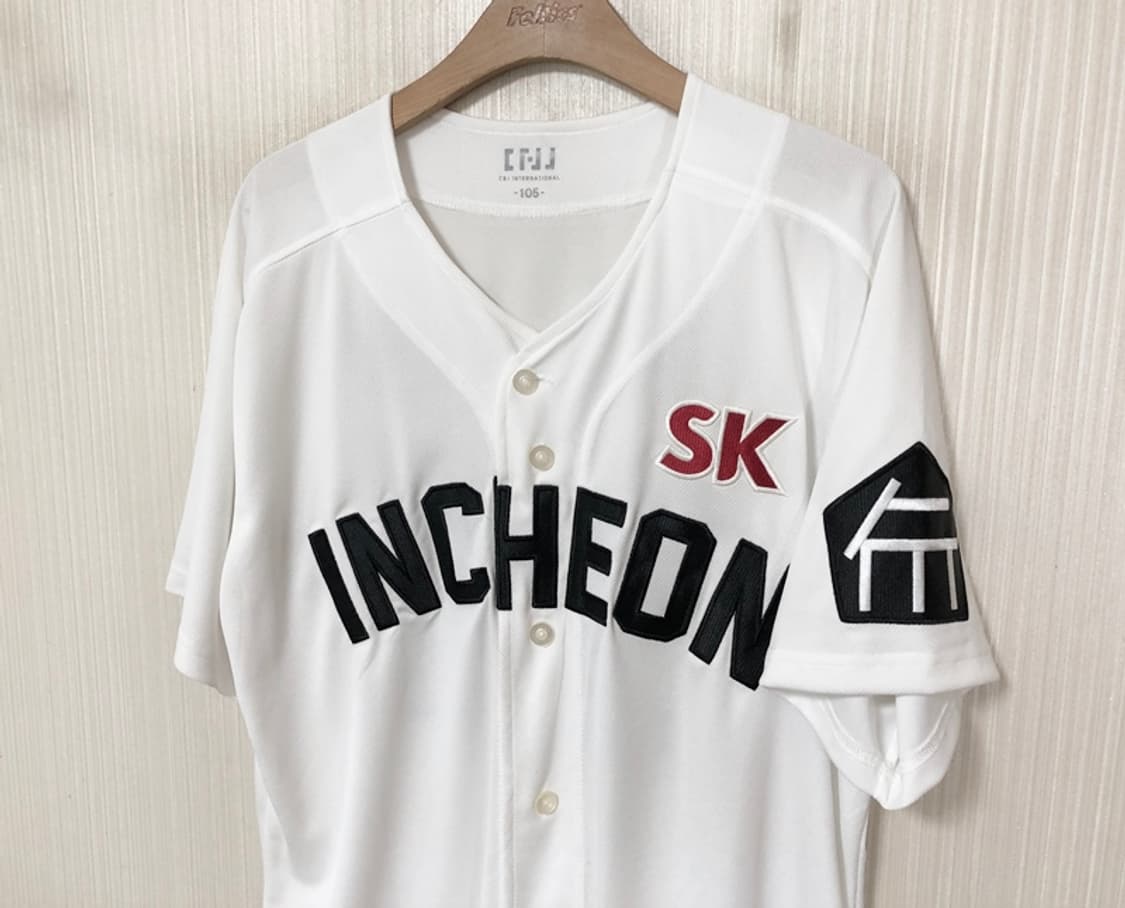 KBO SK와이번스 인천유니폼/져지 105 #14 최정 상품이미지5