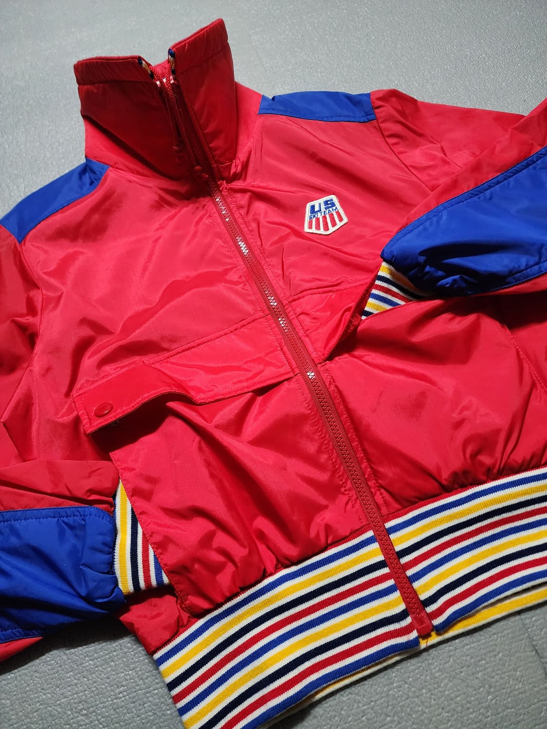 80~90's 빈티지 데상트 US 스키팀 바람막이 자켓 상품이미지9