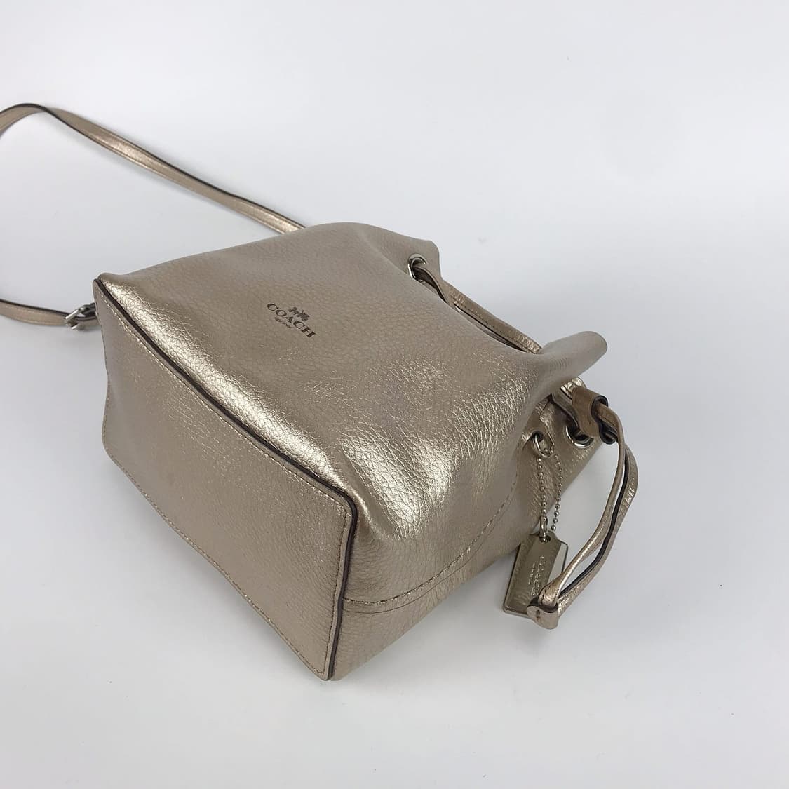 코치 미니백 버킷 복조리백 크로스바디백 여성 가방 상품이미지5