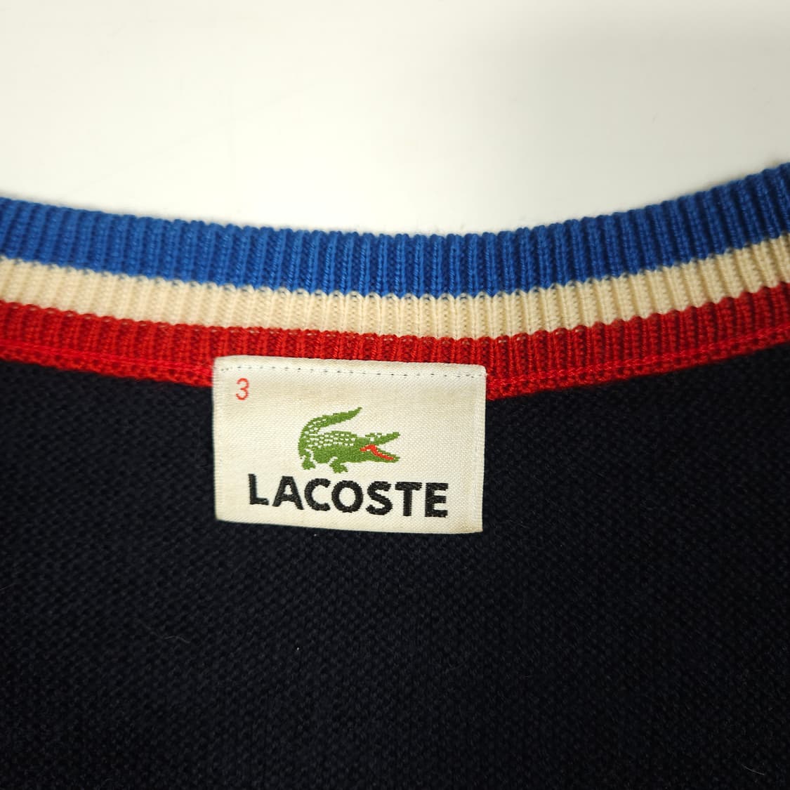 라코스테 네이비 가디건 상품이미지3