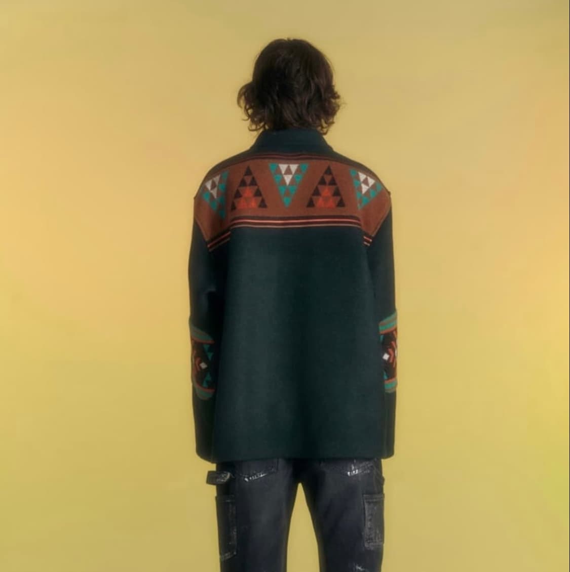 Andersson Bell 앤더슨벨 울 하프 코트 XL 상품이미지3