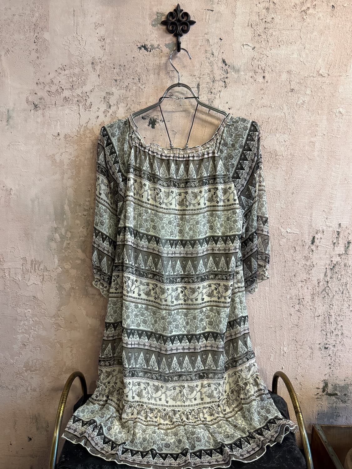 Oriental Fringe Lace-Up Dress 0026 상품이미지10