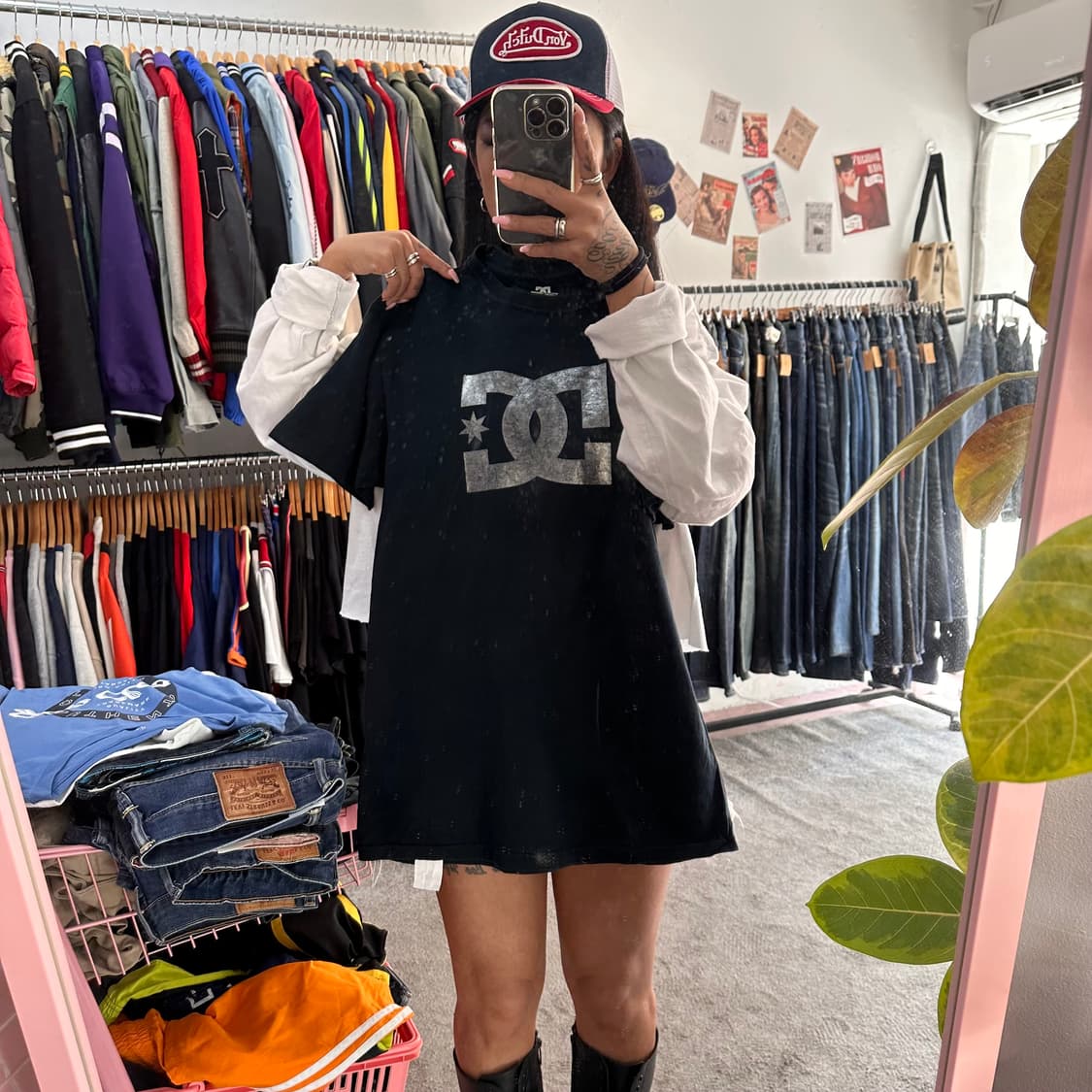 DC SHOES 디씨슈즈 빈티지 로고 티셔츠 상품이미지2
