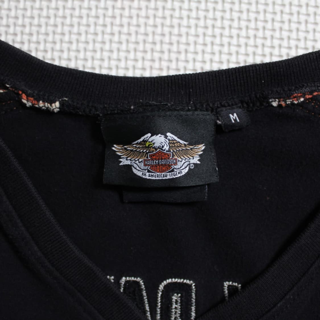 Harley-Davidson 할리 데이비슨 컬러블록 로고 롱슬리브 상품이미지4