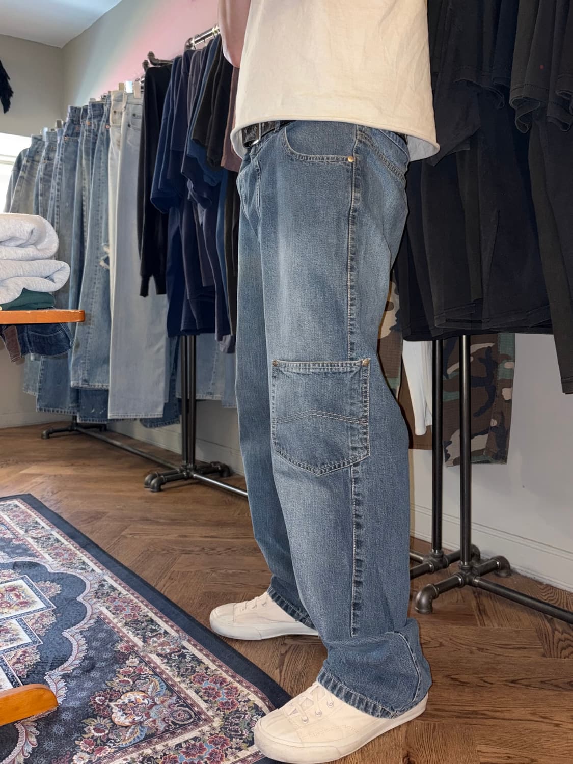 90-00’s Armani Jeans pocket detail denim 상품이미지3