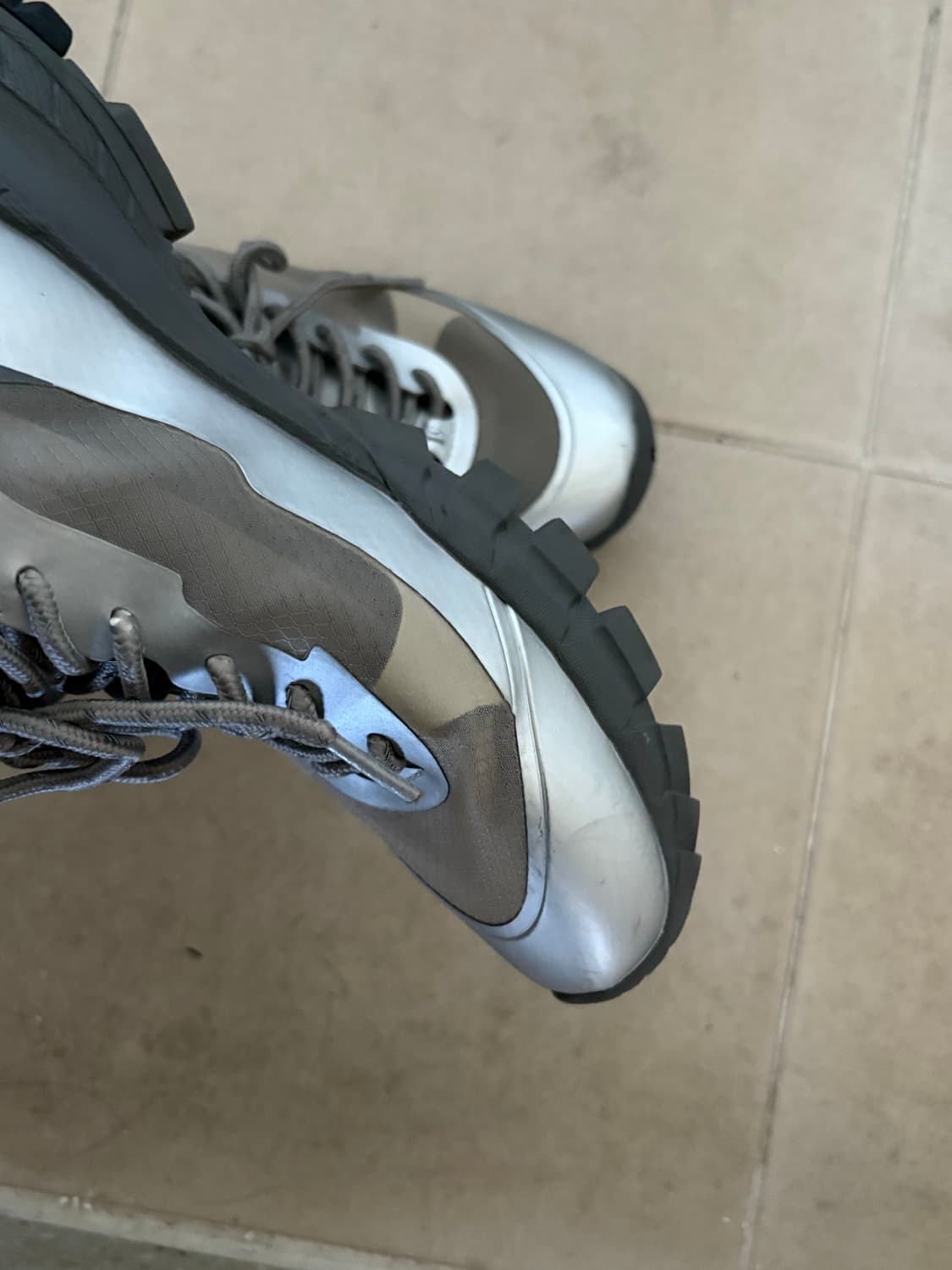 로우클래식 비브람 스니커즈 실버 245 상품이미지5