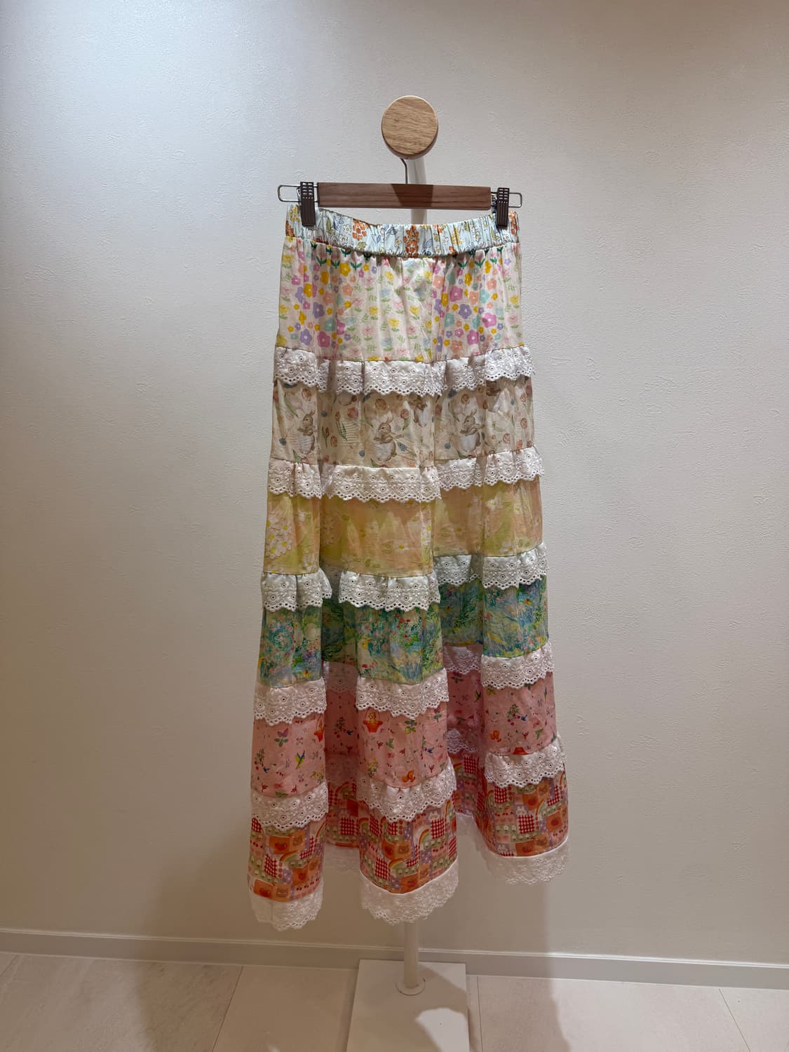 Vintage patchwork skirt 상품이미지2