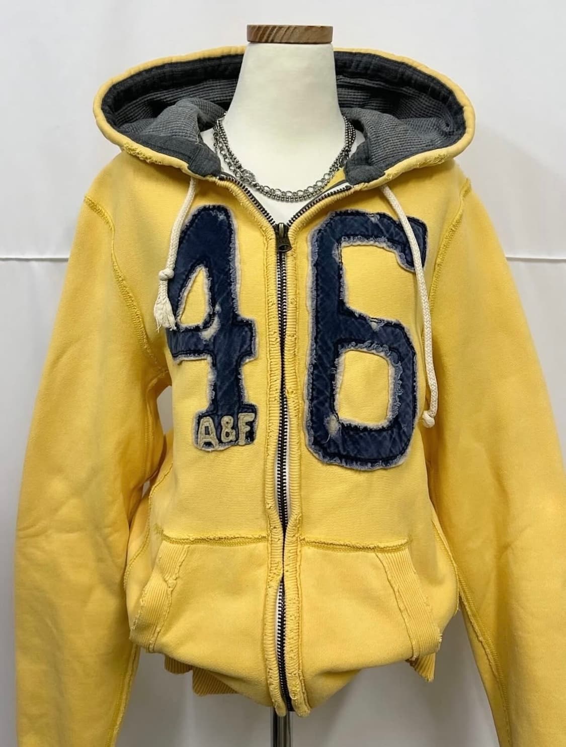 아베크롬비 46 노랑 후드집업 상품이미지1