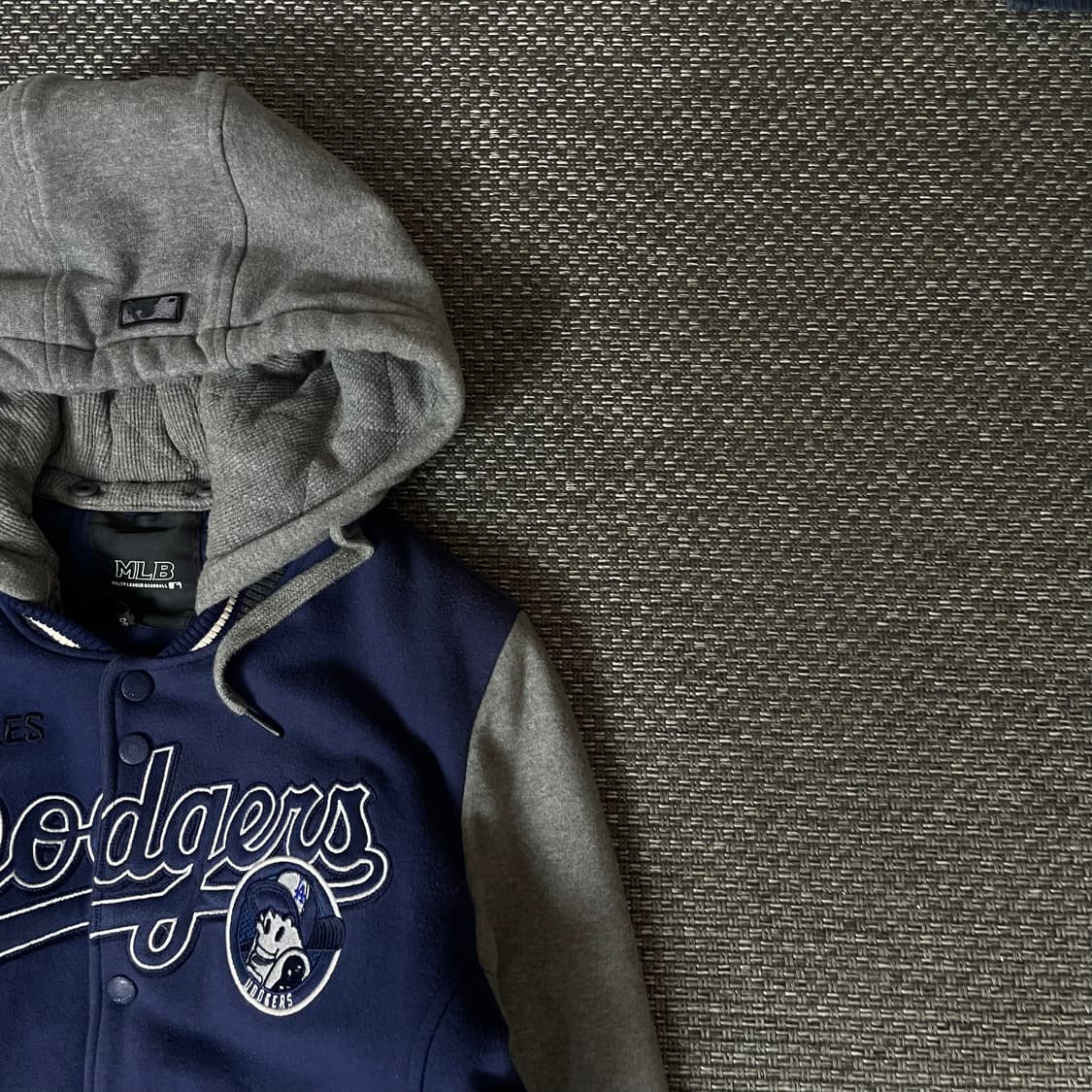 MLB LA 다저스 네이비 후드 야구점퍼 90 상품이미지3