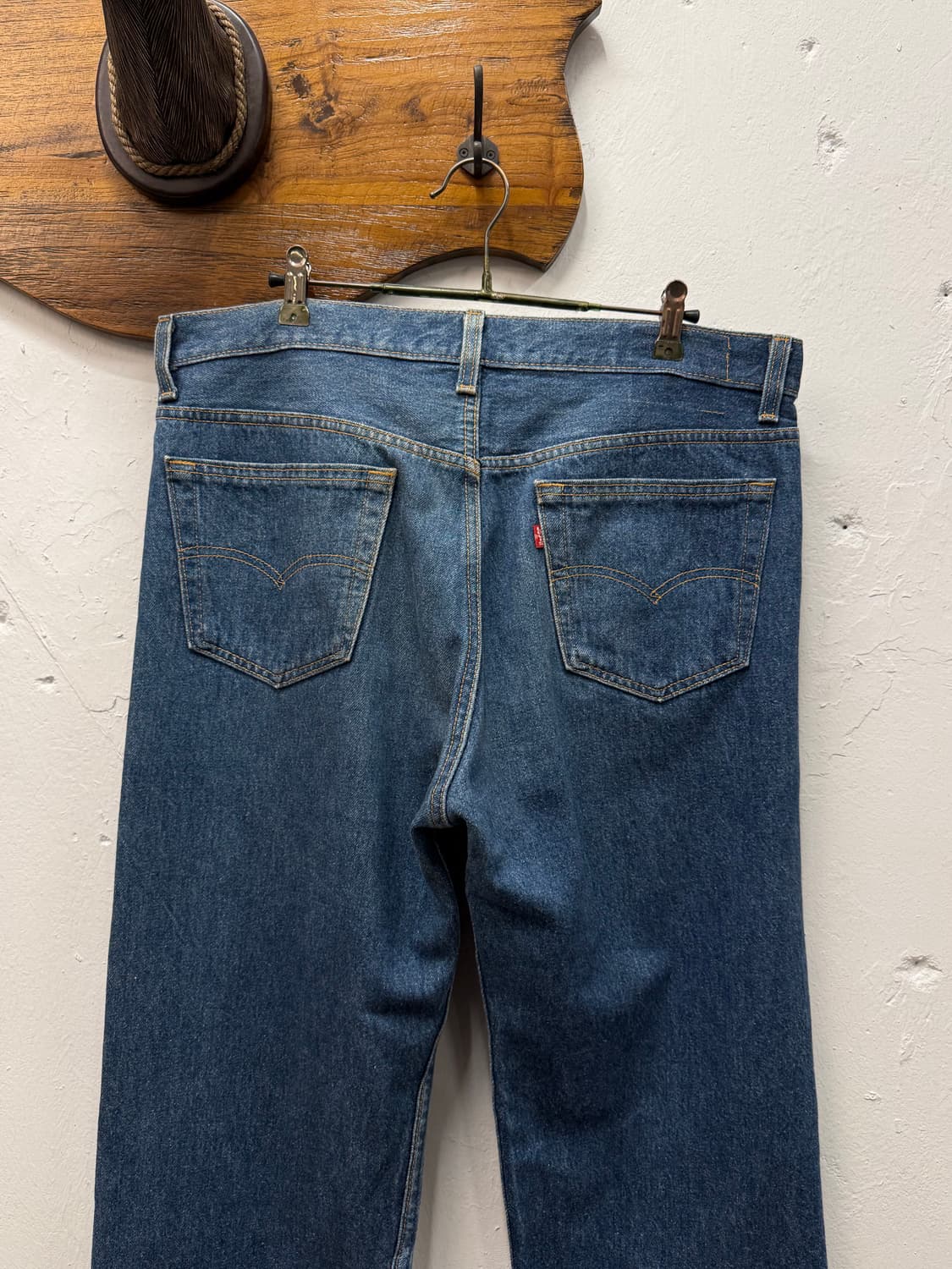 35.5) 90s USA Levi’s 501 Straight Denim  상품이미지1