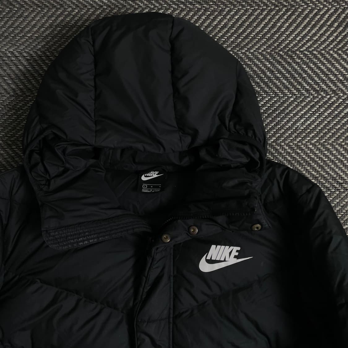 나이키 윈드러너 덕다운 롱 패딩 자켓 블랙o 5058 상품이미지4