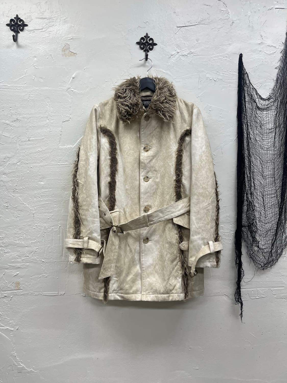 Tornado mart 00s trimming fur mouton jac 상품이미지2