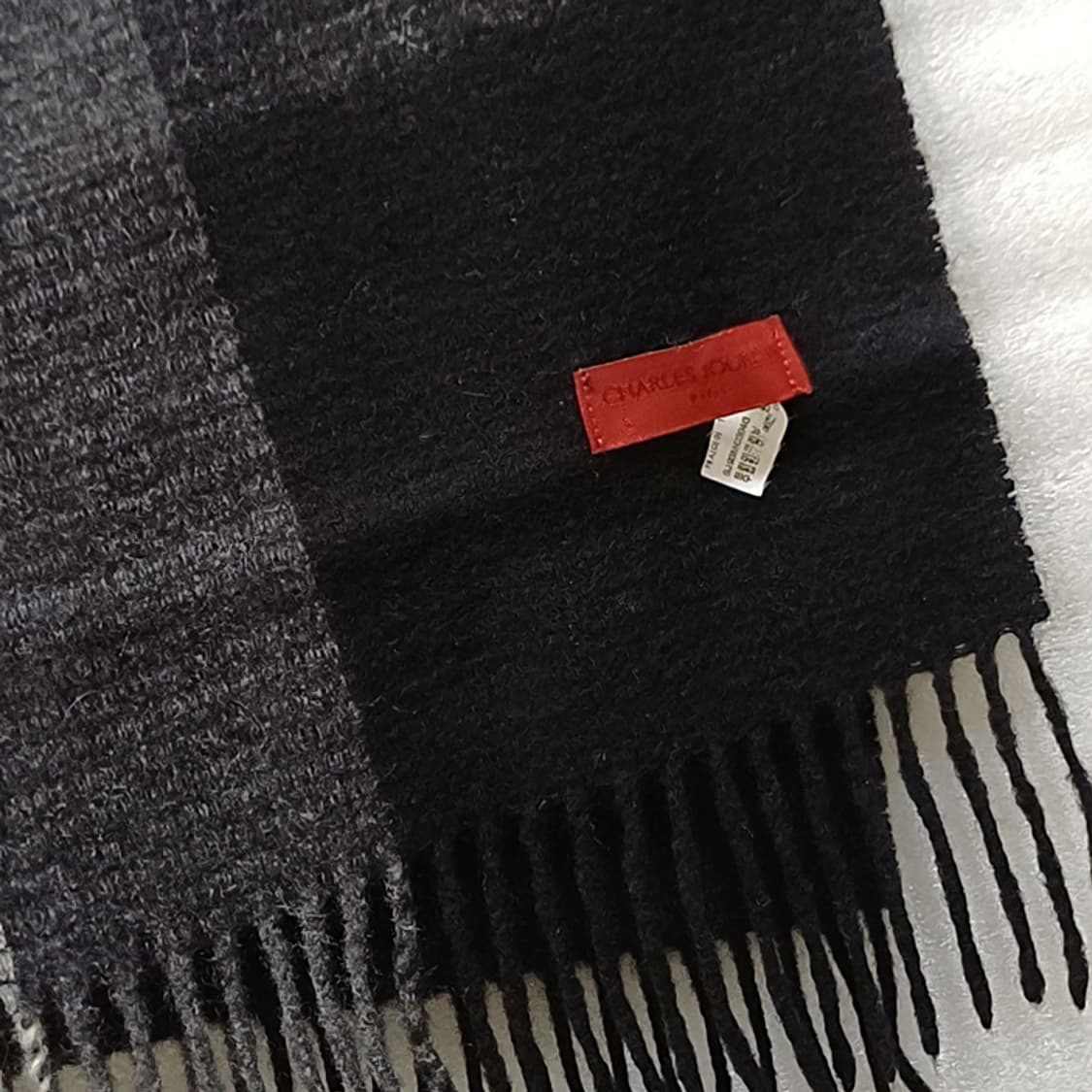 찰스쥬르당 순 캐시미어 남성 남자 머플러 목도리 사랑봉봉 상품이미지4