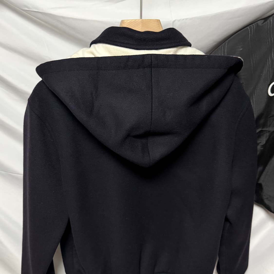 [S+급/36] 셀린느 울 캐시미어 테디 후드자켓 여성자켓 상품이미지6