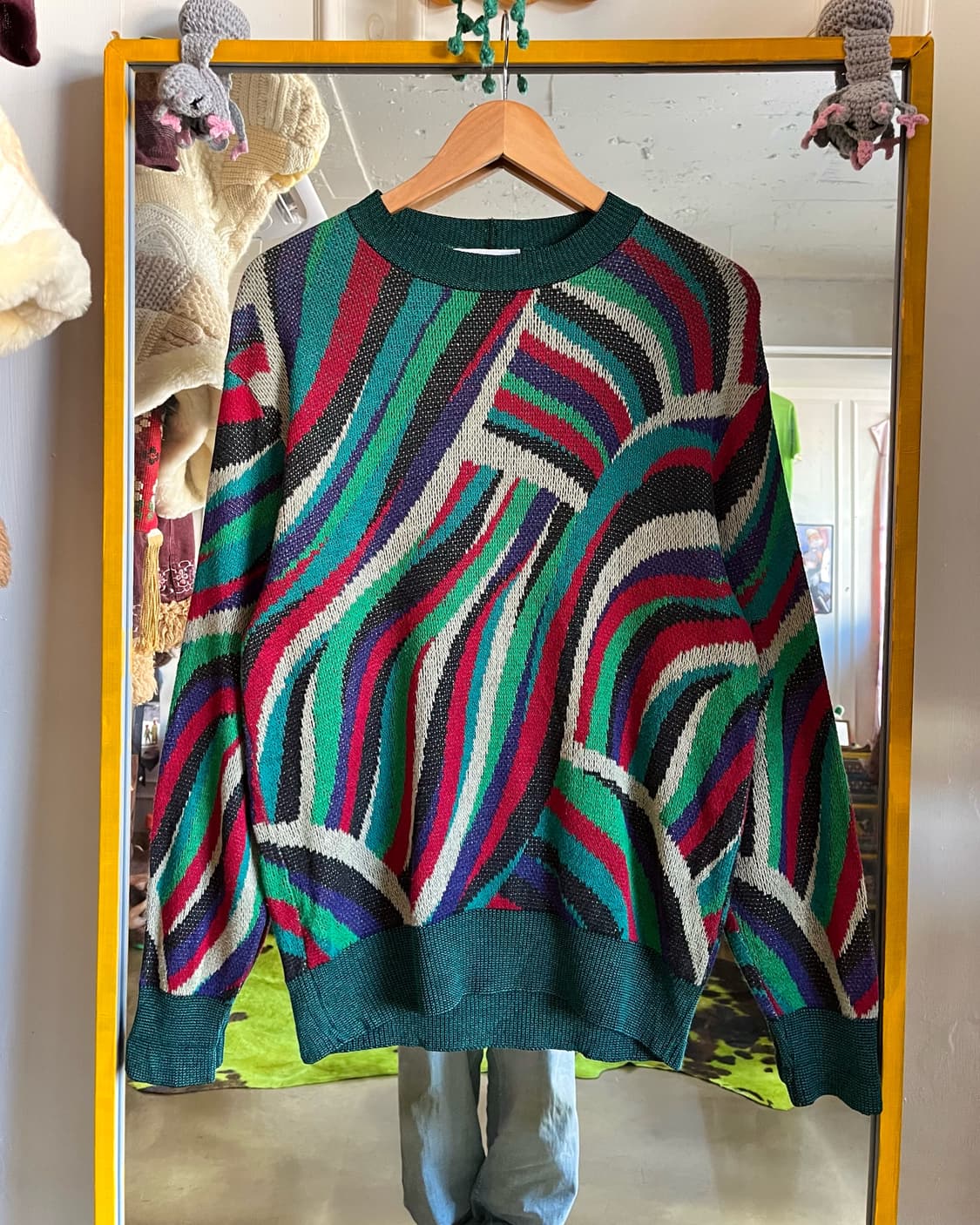 1990s MISSONI Wave Pattern Old Knit 상품이미지3