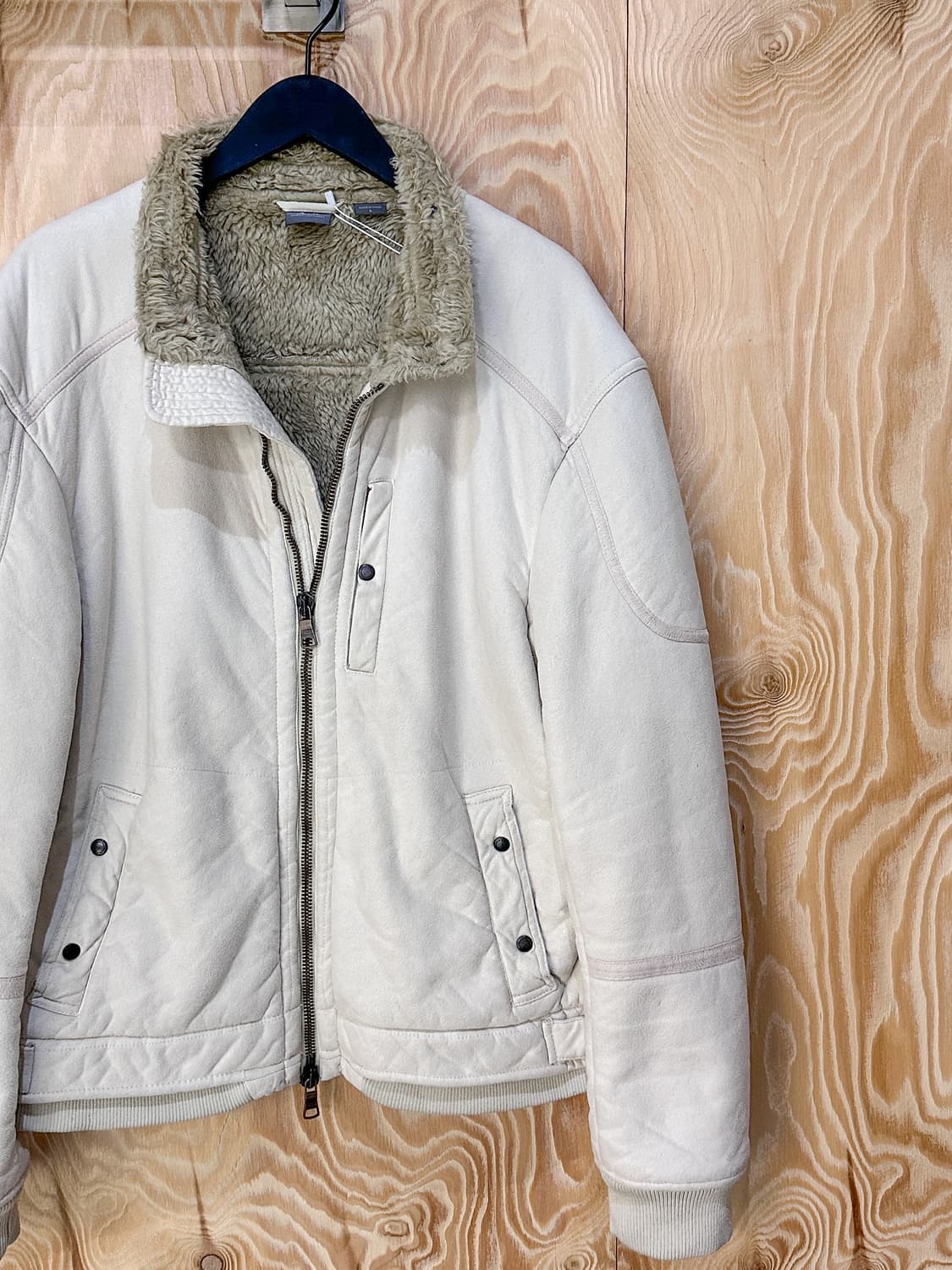 아르마니익스체인지 쉐르파 라이닝 바이커 자켓 상품이미지5