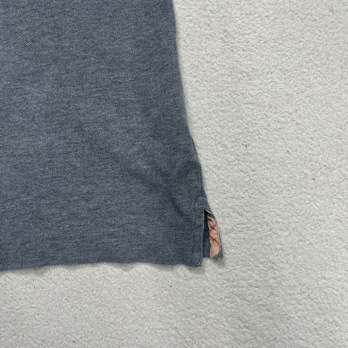  BURBERRY PK 카라티 그레이 M 상품이미지4