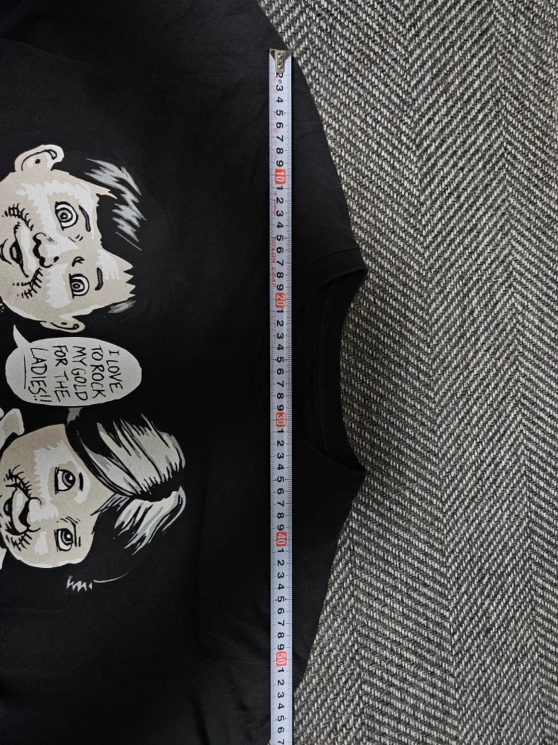 스투시 x 파운드 빈티지 반팔 블랙 상품이미지4