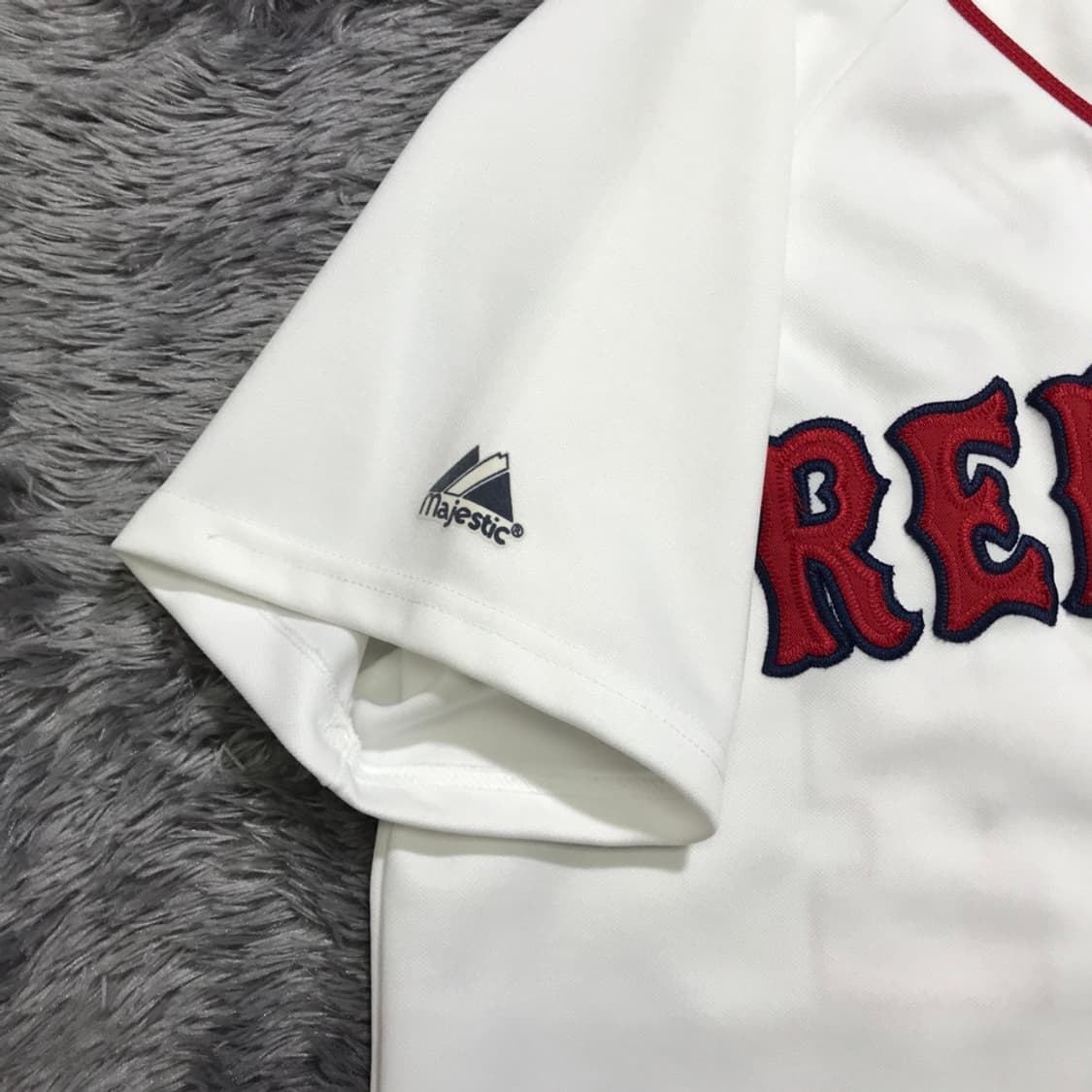 [[M, 공용] 마제스틱 보스턴 레드삭스 ORTIZ 야구 져지@271 상품이미지3