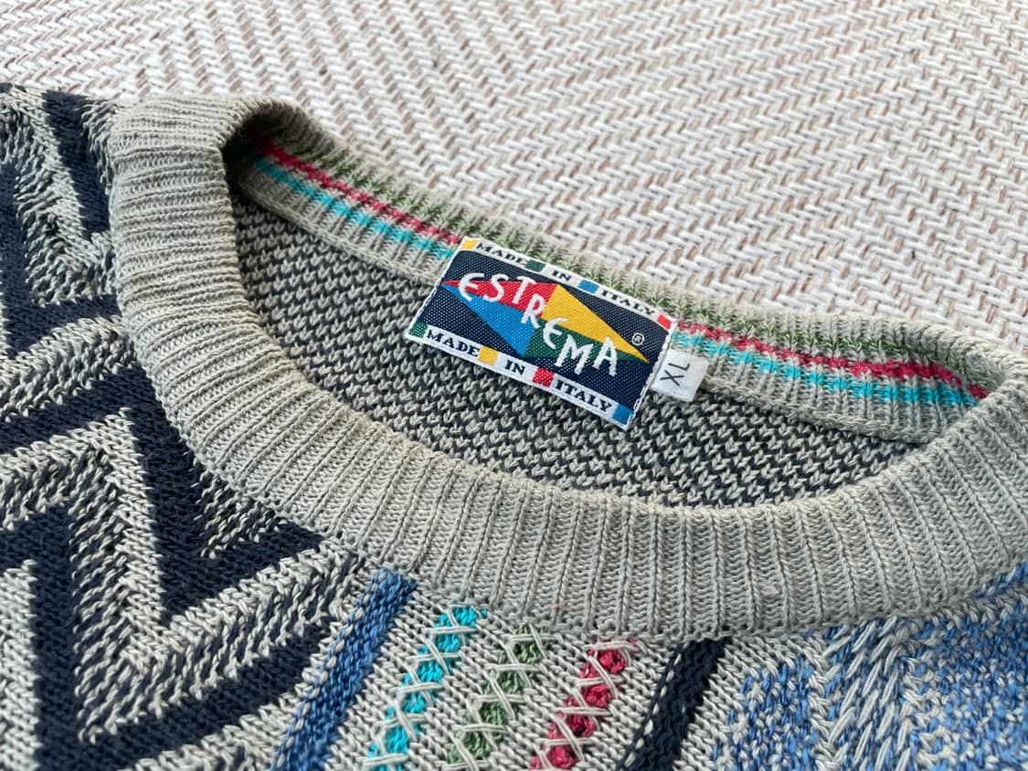 에스트레마 이태리 3D 케이블 니트 상품이미지5