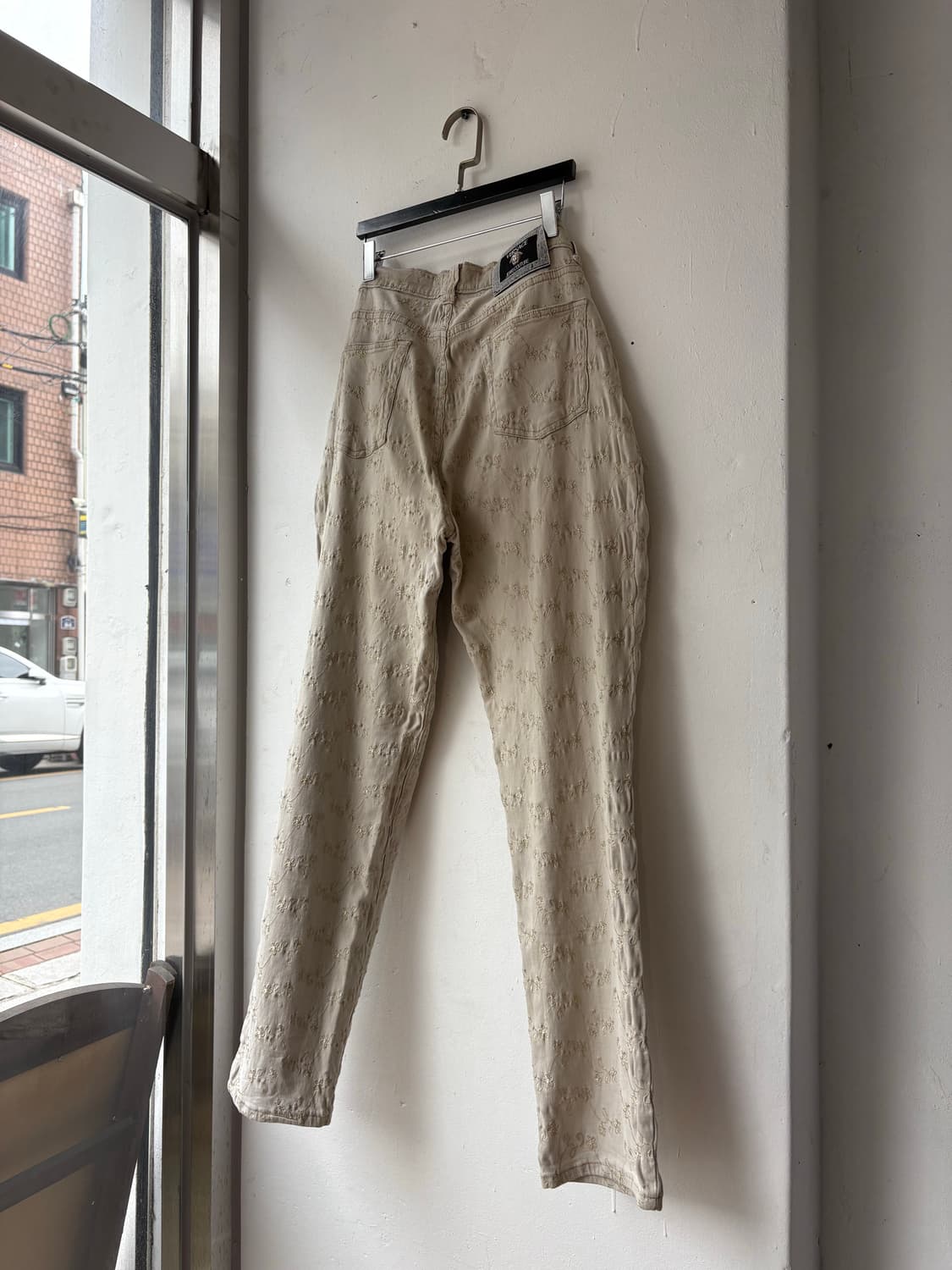 90s Versace Jeans Couture flower 팬츠 상품이미지8