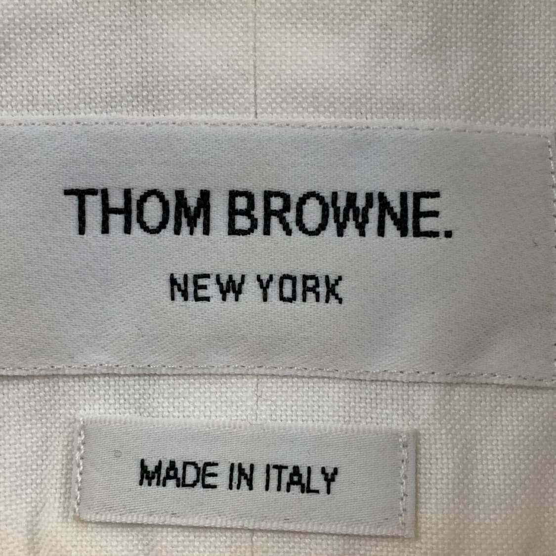 3 THOM BROWNE 톰브라운 화이트 옥스포드 셔츠 상품이미지6