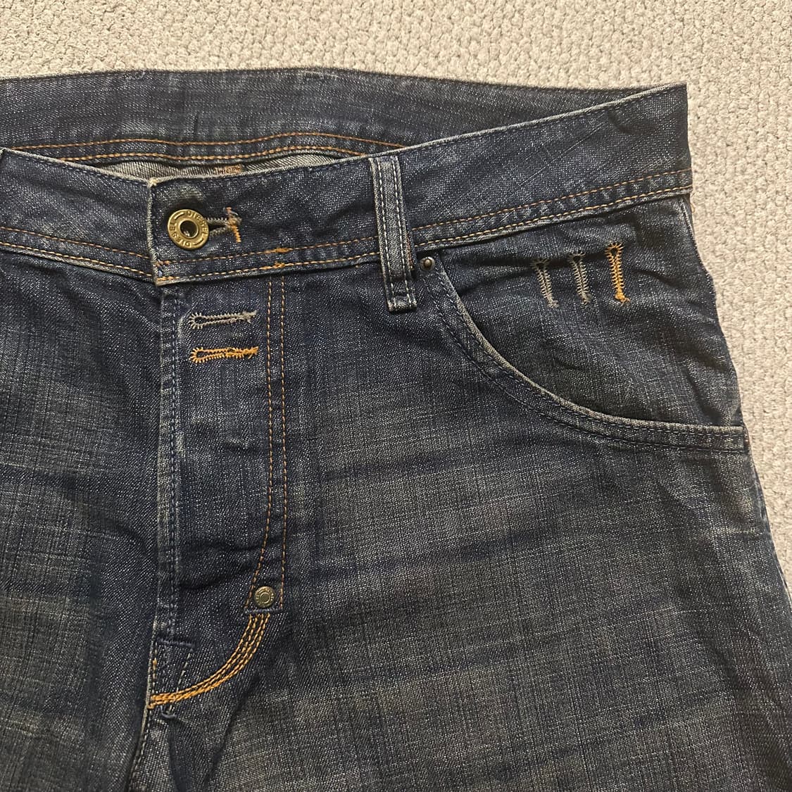 디젤(Diesel) 스트레이트 데님 팬츠 상품이미지5