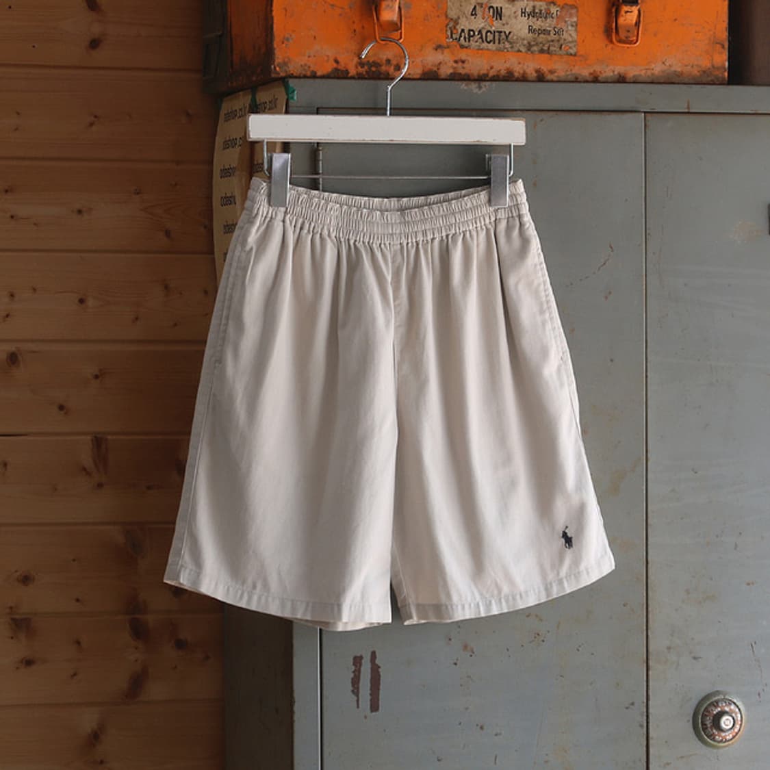 (착용컷) 폴로 랄프로렌 밴딩 반바지 (160) 상품이미지3