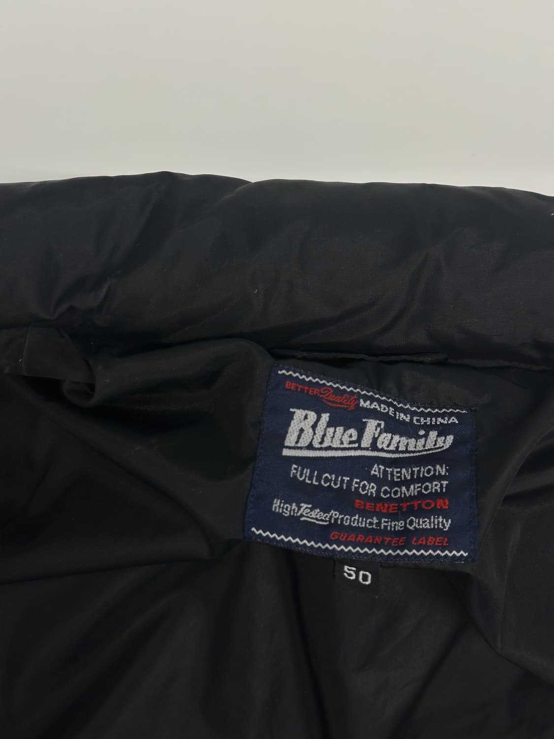 베네통 가죽 덕다운 패딩 50 상품이미지5