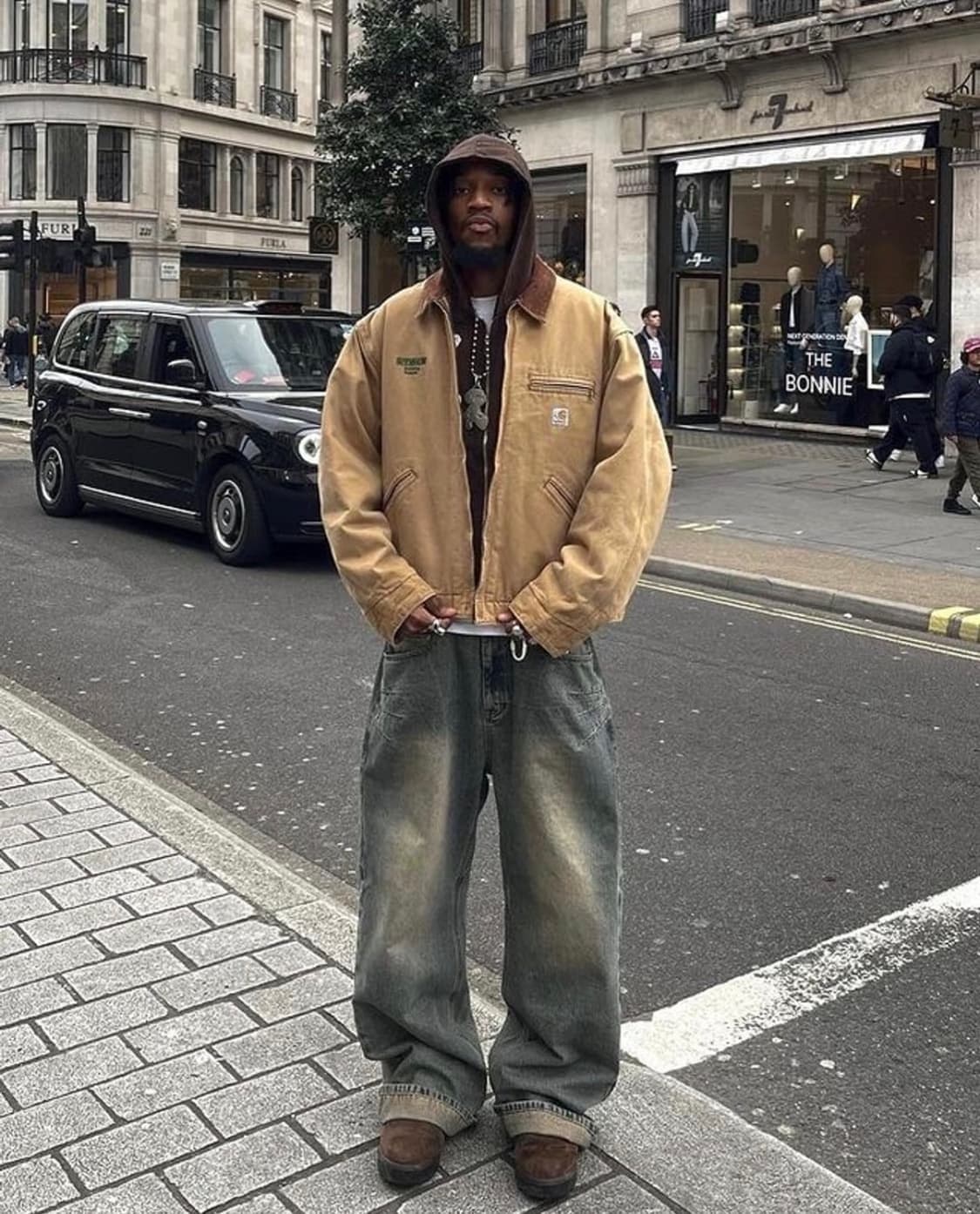 칼하트 WIP 랜든 팬츠 블루 30 상품이미지1