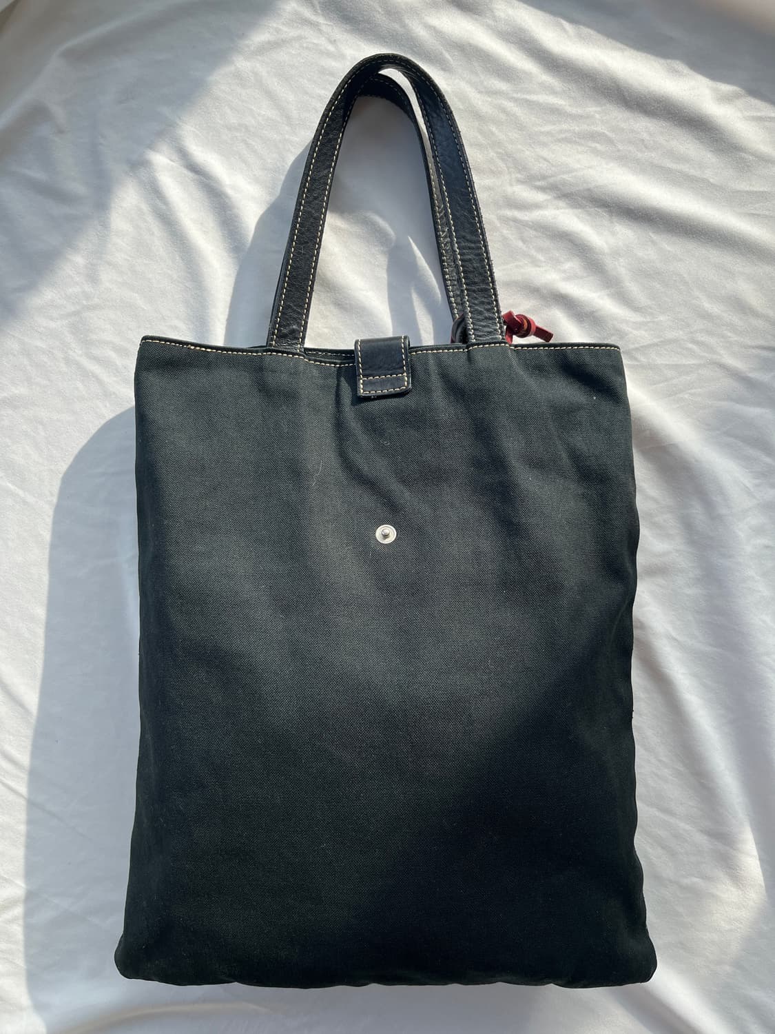 비비안 웨스트우드 하트 오브 로고 가죽 참 스트랩 I♡CRAP 토트 백 상품이미지2