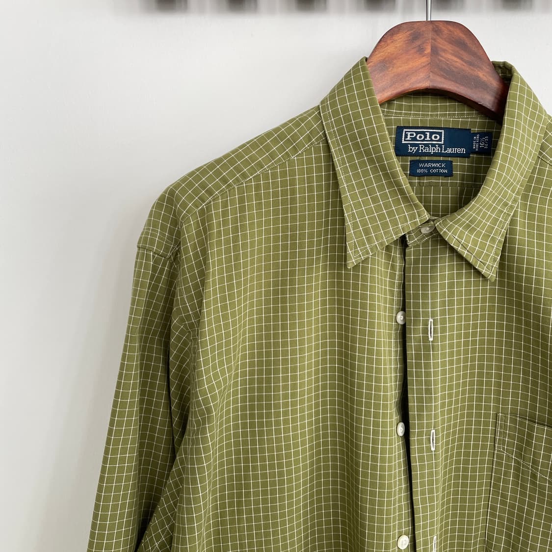 폴로 랄프로렌 체크 셔츠 상품이미지1