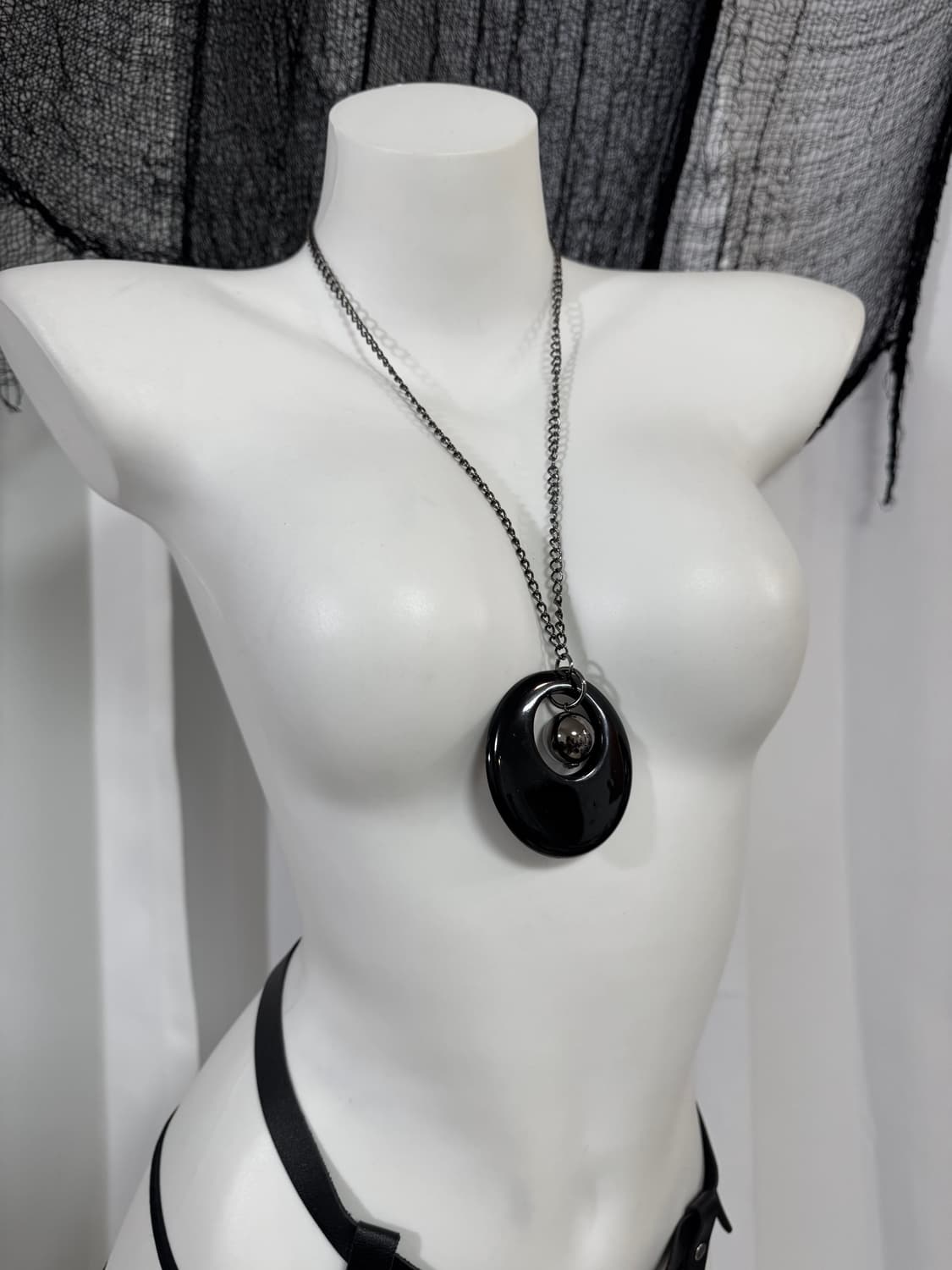 black necklace 상품이미지2