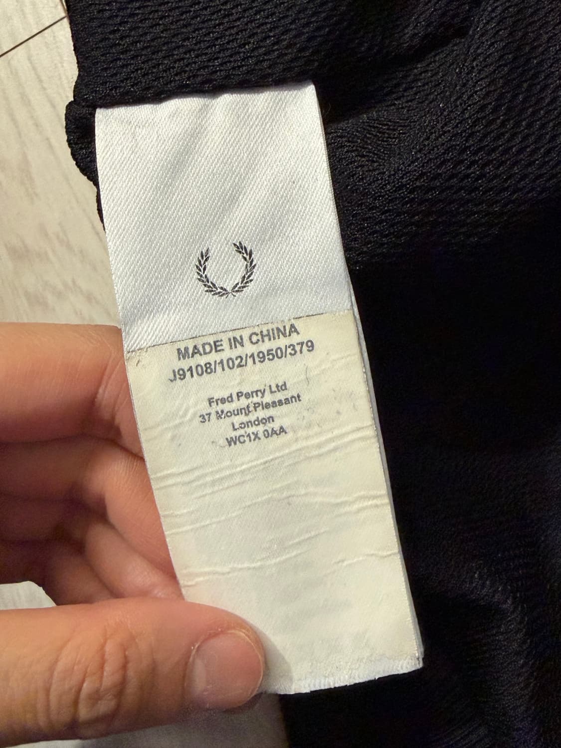 프레드페리 후리스집업 상품이미지4