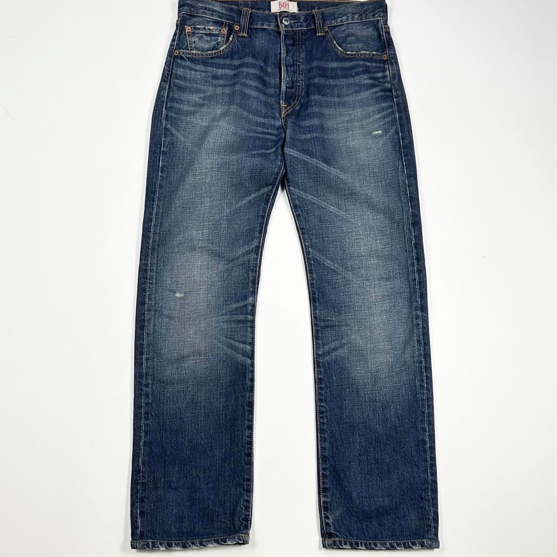 리바이스 501 오리지널 워싱 데님 팬츠 (30인치) 상품이미지3