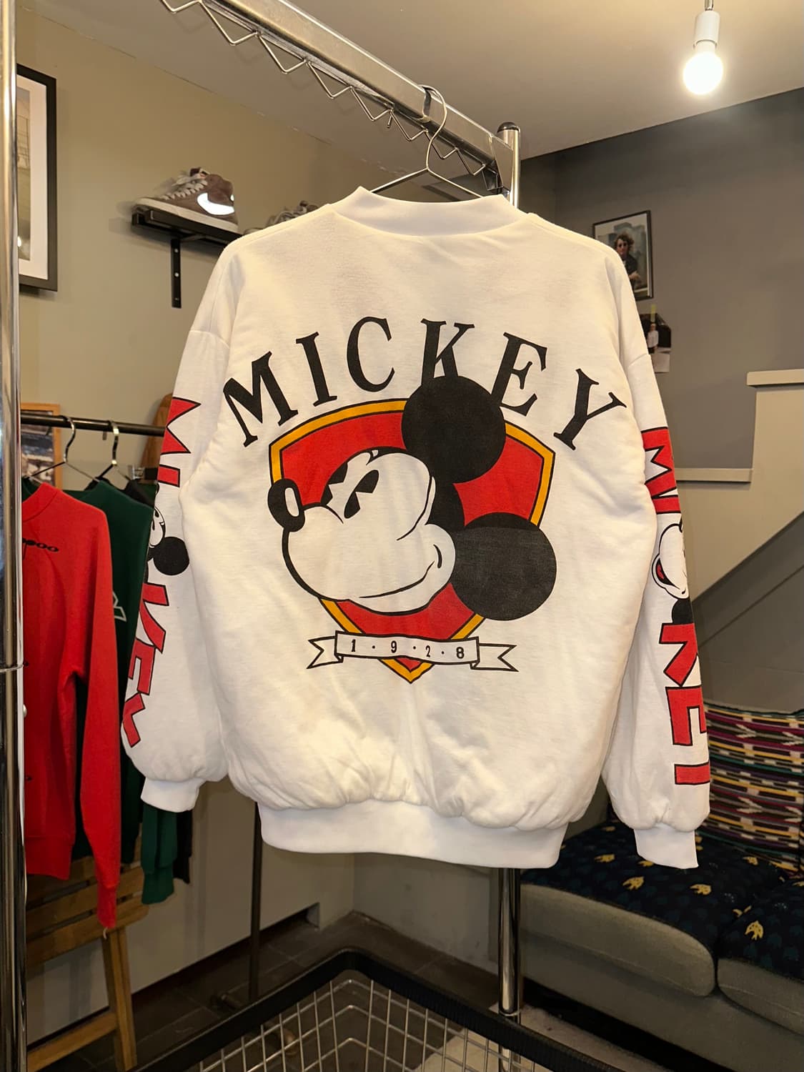 90’s Disney Mickey reversible jacket 상품이미지4