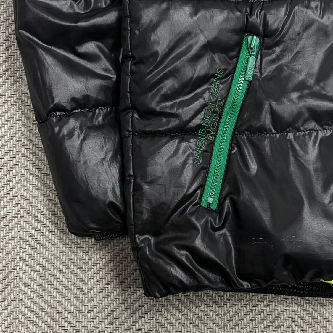 에비수 후드 베이직 패딩 v1748 상품이미지5