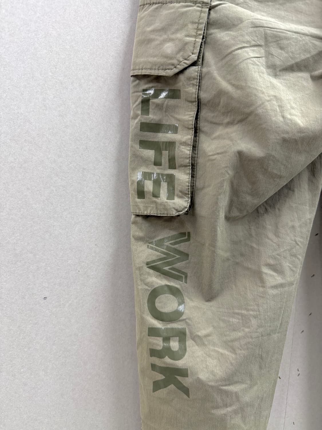 여성 S / 라이프워크 카고 조거팬츠 카키 상품이미지6