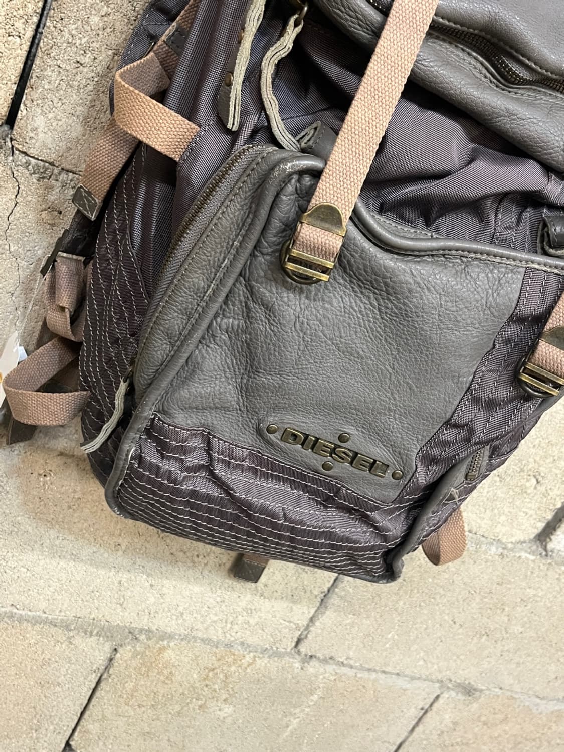 디젤 레더 테크니컬 백팩 상품이미지5