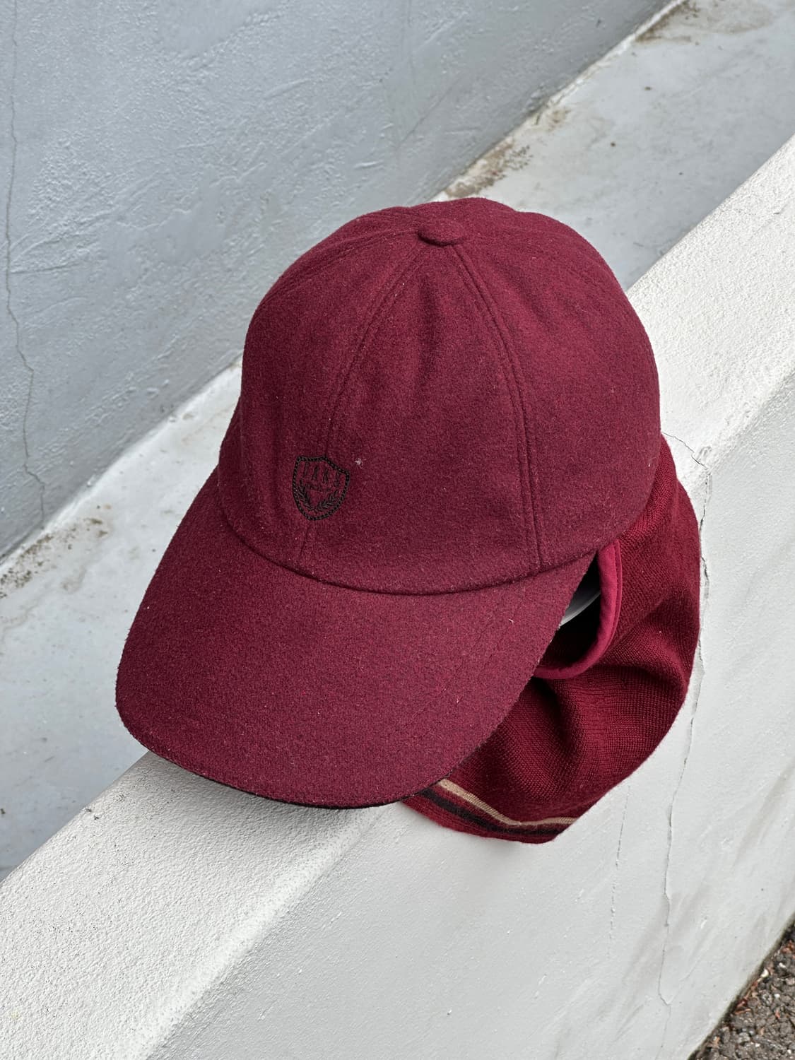 [M] 닥스 골프 워머디테일 울 볼캡 모자 상품이미지2