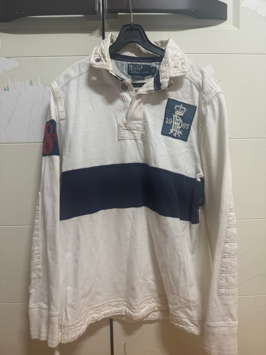 폴로 랄프로렌 PRLC 플래그 더플 단추 PK 럭비티 m 상품이미지2