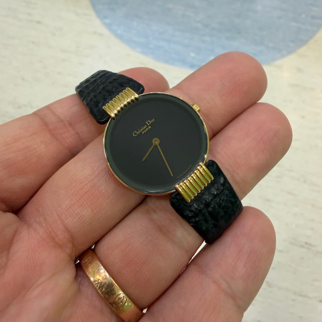 크리스찬 디올 블랙문 여성 정장 시계 상품이미지3