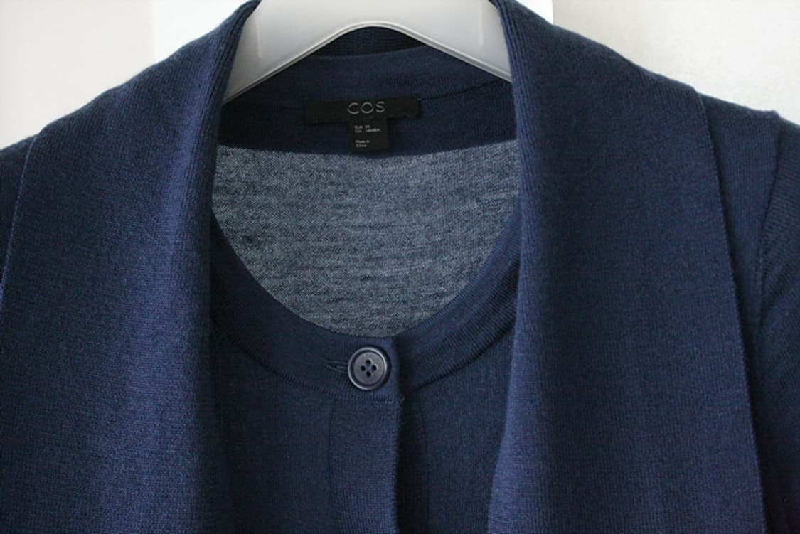 COS 코스 울 니트 원피스 겸 long 가디건 상품이미지2