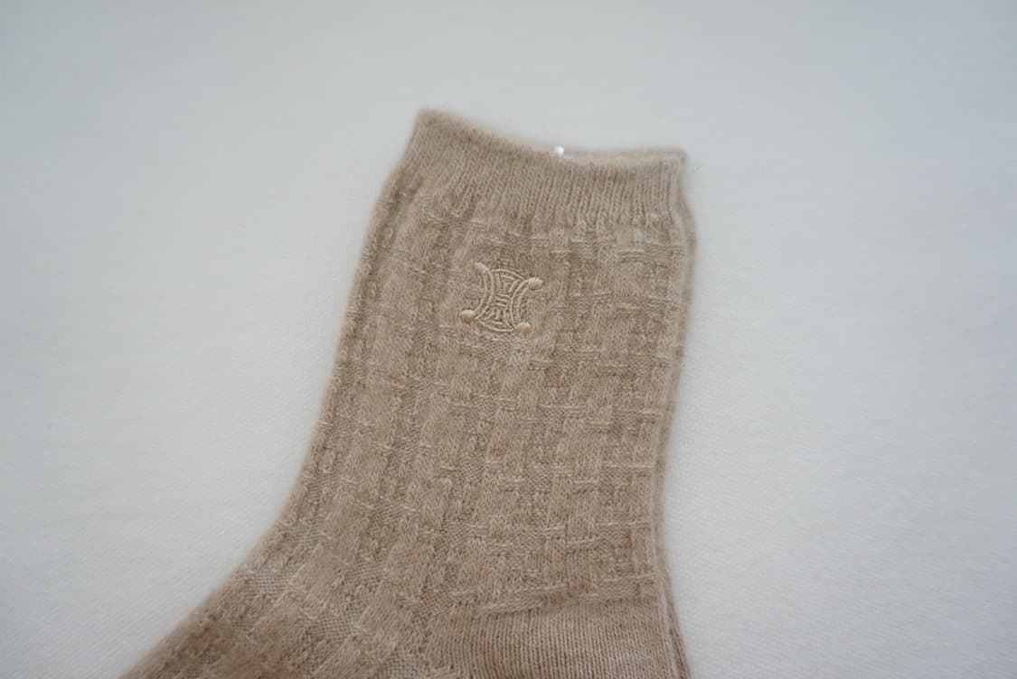 셀린느 앙고라 여성 양말 상품이미지3