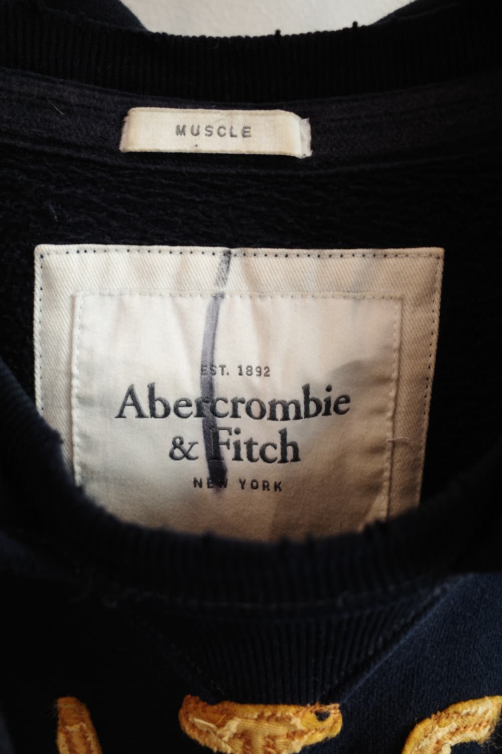 Abercrombie & Fitch 아베크롬비 레터링패치 후디 상품이미지3