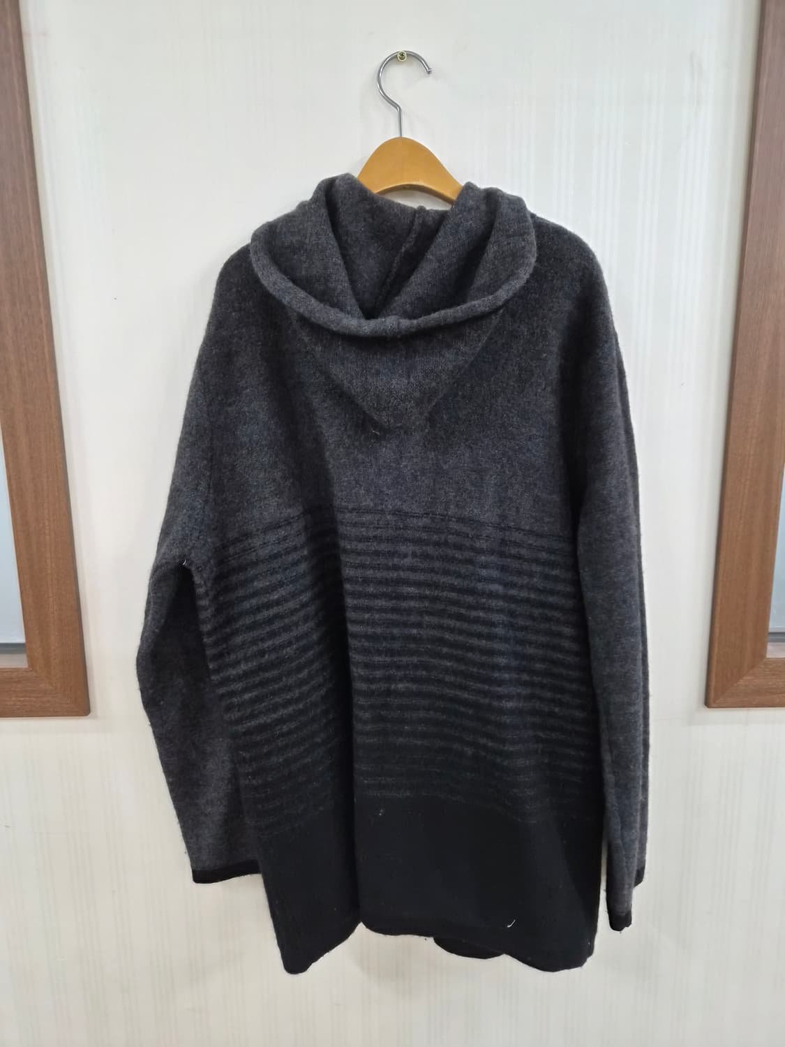 M/100) KAREN SCOTT 카렌스콧  울후드 집업 팝니다 상품이미지2