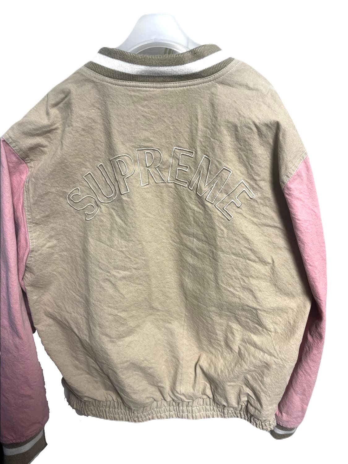 18s/s 슈프림 데님 바시티 자켓 상품이미지2