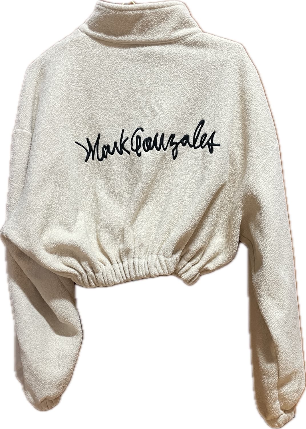 마크곤잘레스(MARK GONZALES) 아이보리 플리스 자켓 후리스 집업 상품이미지2